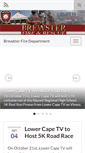 Mobile Screenshot of brewsterfire.com