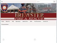 Tablet Screenshot of brewsterfire.com